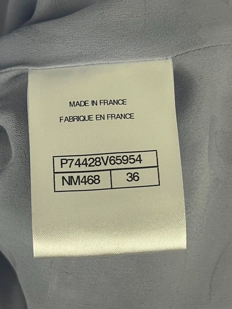 Chanel Chanel 23P Blue Woven Jacket - dmc Size US M / EU 48-50 / 2 - 5 Thumbnail