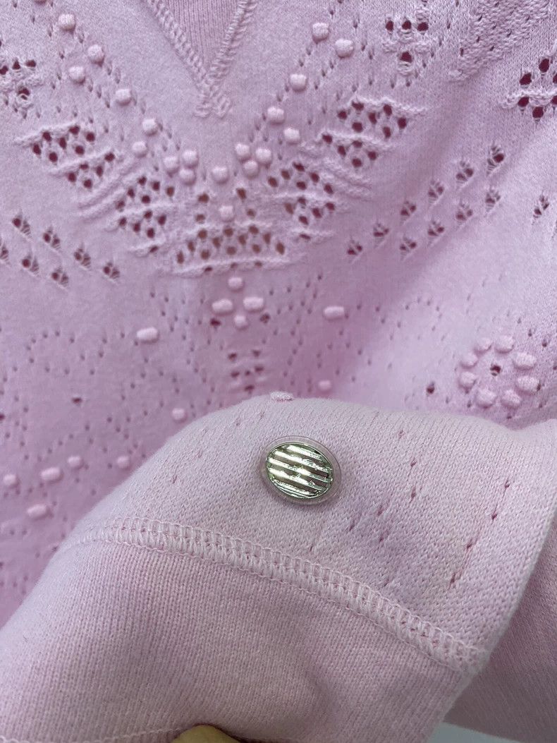 Chanel Chanel Pink Knit Top FR34 - dmc Size US M / EU 48-50 / 2 - 3 Thumbnail