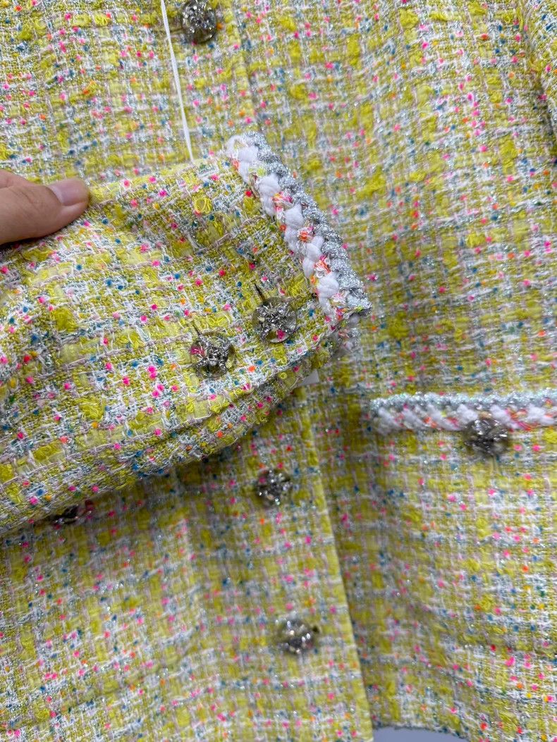 Chanel Chanel 24C Yellow-Green Jacket - dmc Size US M / EU 48-50 / 2 - 2 Thumbnail