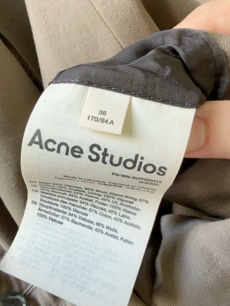 Acne Studios Acne Studios Belted Blazer Size 36 - dmc Size US M / EU 48-50 / 2 - 8 Thumbnail
