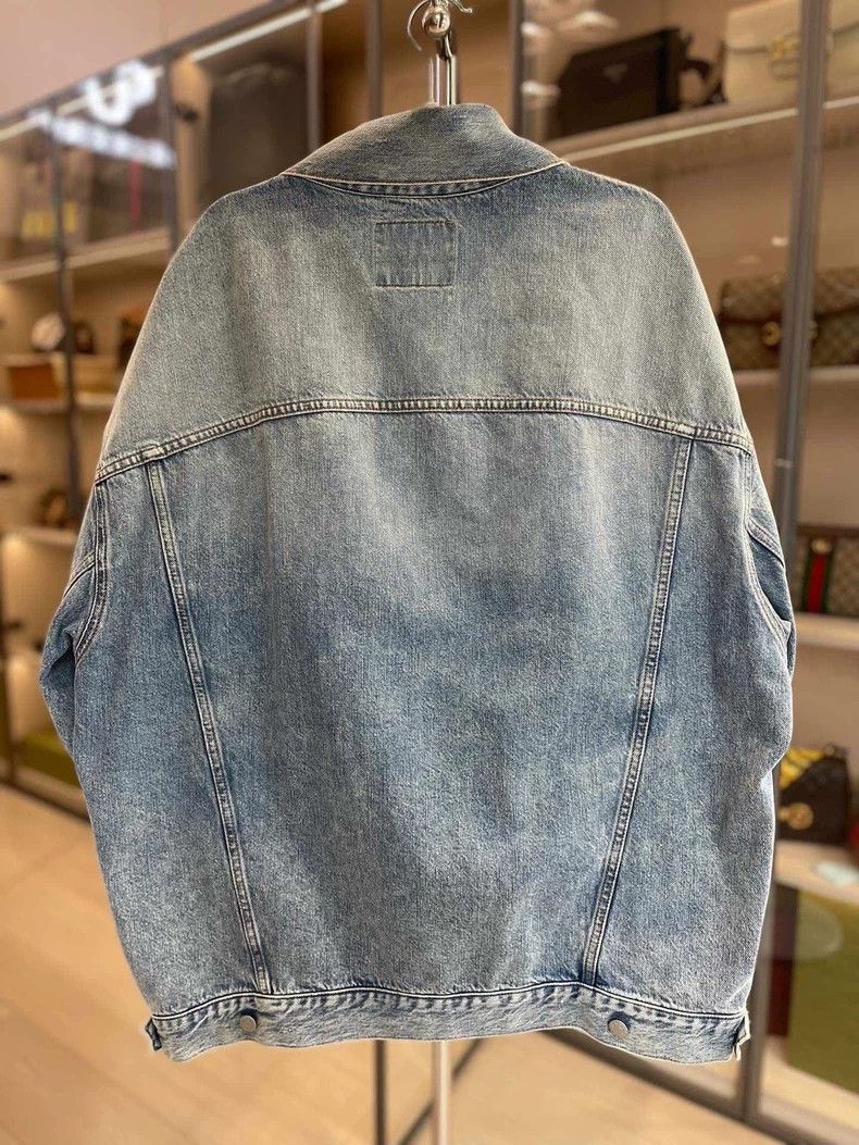 Acne Studios Acne Studios Washed Denim Jacket - dmc Size US S / EU 44-46 / 1 - 2 Thumbnail