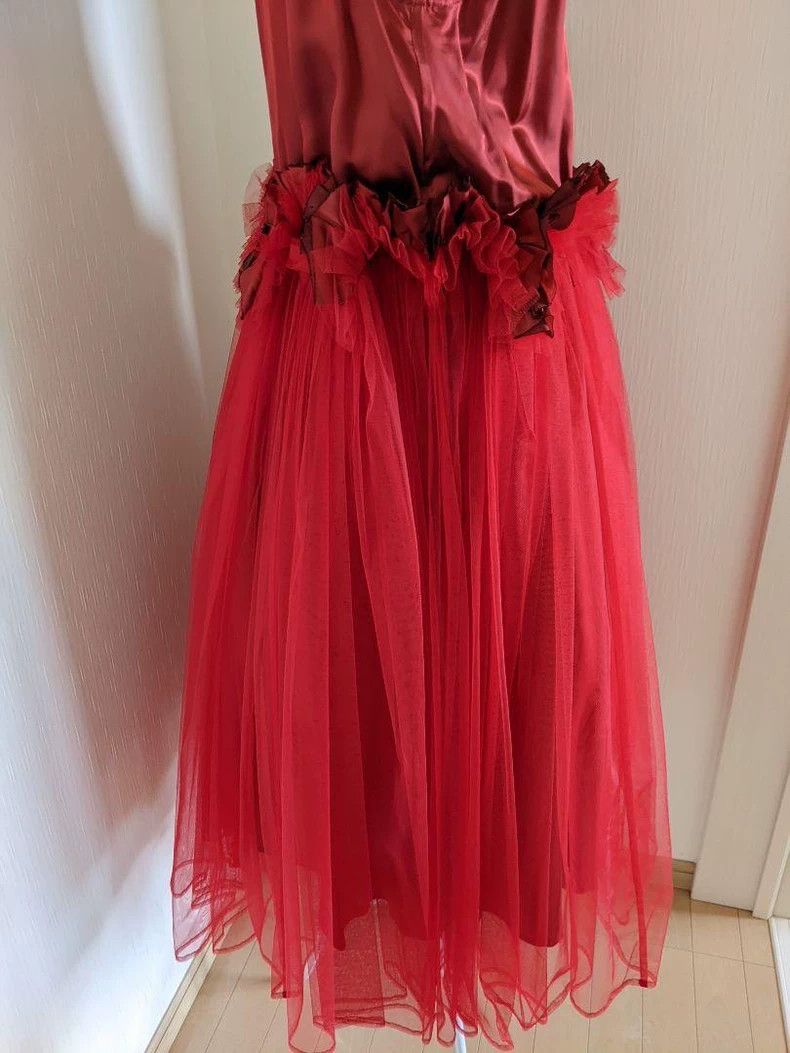 Comme des Garcons COMME des GARCONS Red Vintage Lace Dress - dmc Size US S / EU 44-46 / 1 - 4 Thumbnail