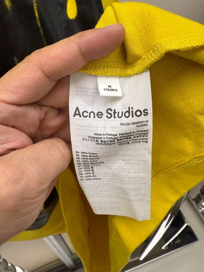 Acne Studios Acne Studios 1996 Graffiti Logo Tee - dmc Size US M / EU 48-50 / 2 - 3 Thumbnail