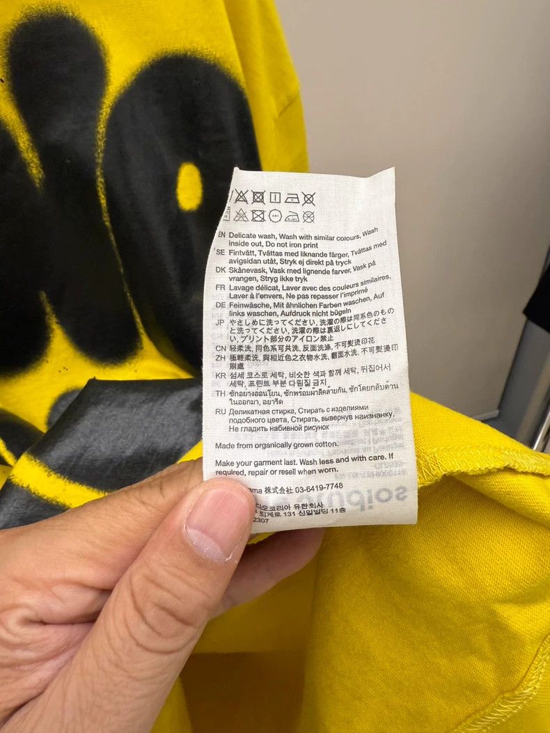 Acne Studios Acne Studios 1996 Graffiti Logo Tee - dmc Size US M / EU 48-50 / 2 - 4 Thumbnail