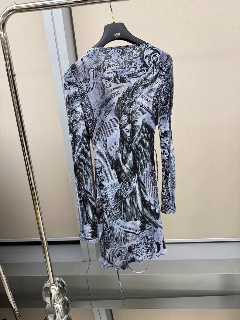 Acne Studios Acne Studios 25SS Printed Dress - dmc Size US S / EU 44-46 / 1 - 2 Thumbnail