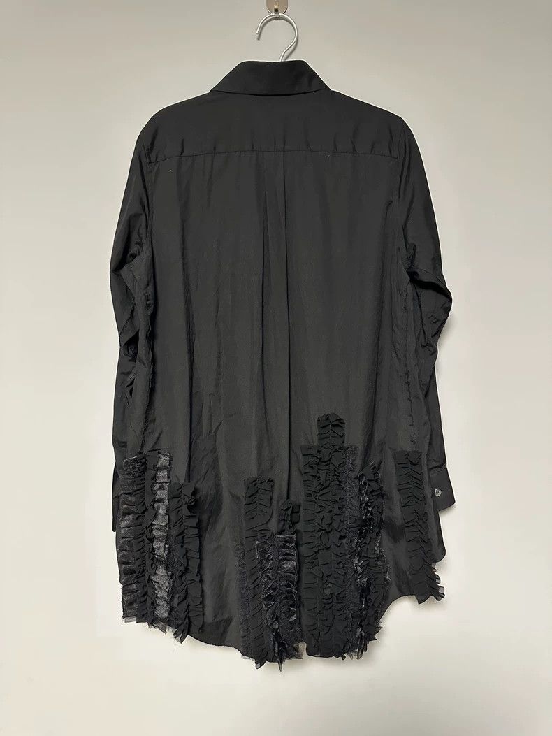 Comme des Garcons Comme des Garcons CDG Ruched Hem Shirt - dmc Size US S / EU 44-46 / 1 - 2 Thumbnail
