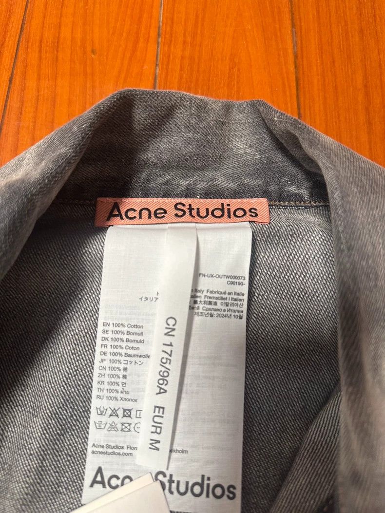 Acne Studios Acne Studios 25ss Denim Jacket - dmc Size US M / EU 48-50 / 2 - 6 Thumbnail