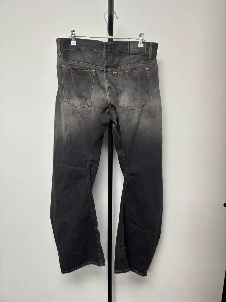 Acne Studios Acne Studios Splatter Wide-Leg Jeans - dmc Size US 29 - 2 Thumbnail