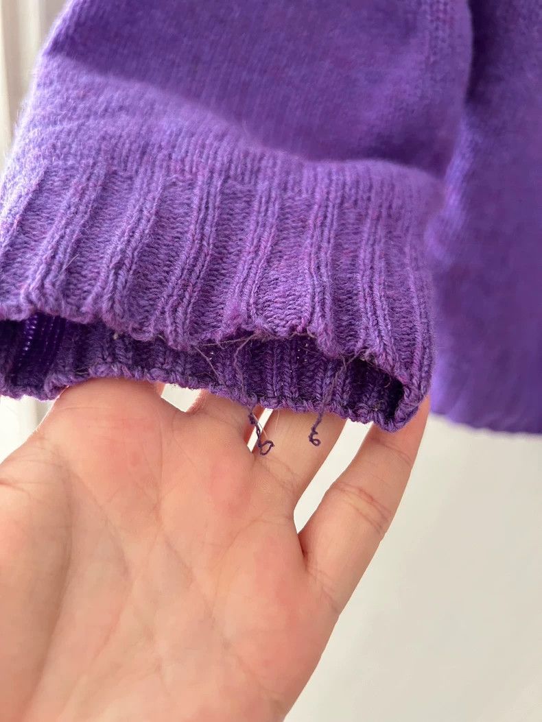 Comme des Garcons COMME des GARCONS x INVERALLAN Purple Sweater - dmc Size US S / EU 44-46 / 1 - 6 Thumbnail