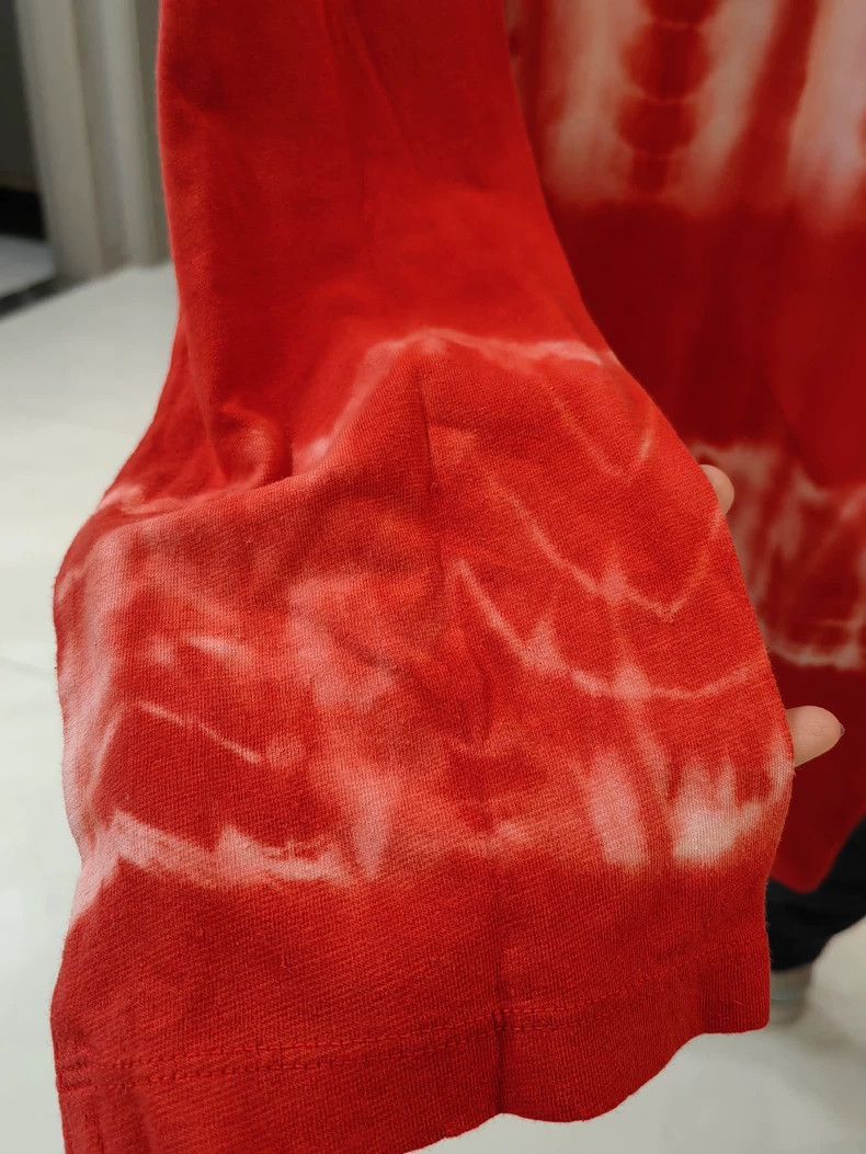 Loewe Loewe Red White Tie-Dye Long-Sleeve T-shirt - dmc Size US XL / EU 56 / 4 - 3 Thumbnail