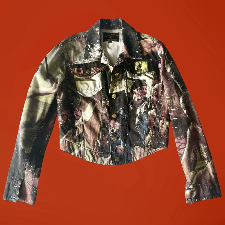 Vivienne Westwood Vivienne Westwood Vintage War Art Denim Jacket - dmc Size US M / EU 48-50 / 2 - 2 Thumbnail