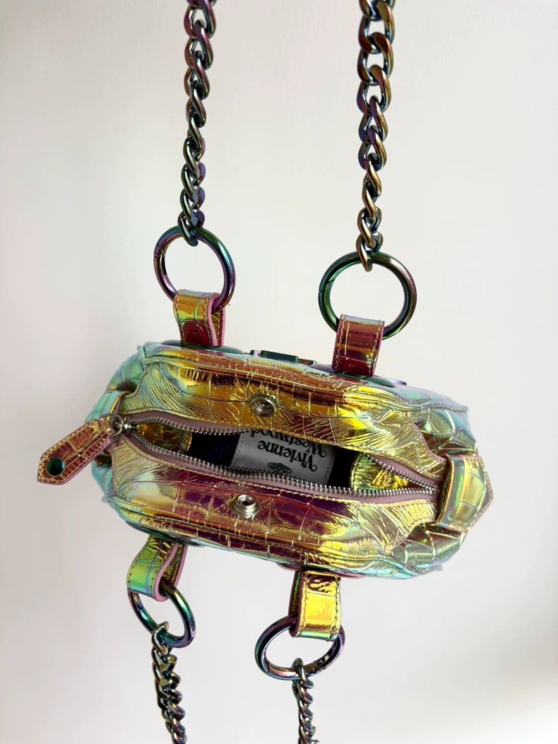 Vivienne Westwood Vivienne Westwood Laser Saturn Bowling Bag - dmc Size ONE SIZE - 6 Thumbnail