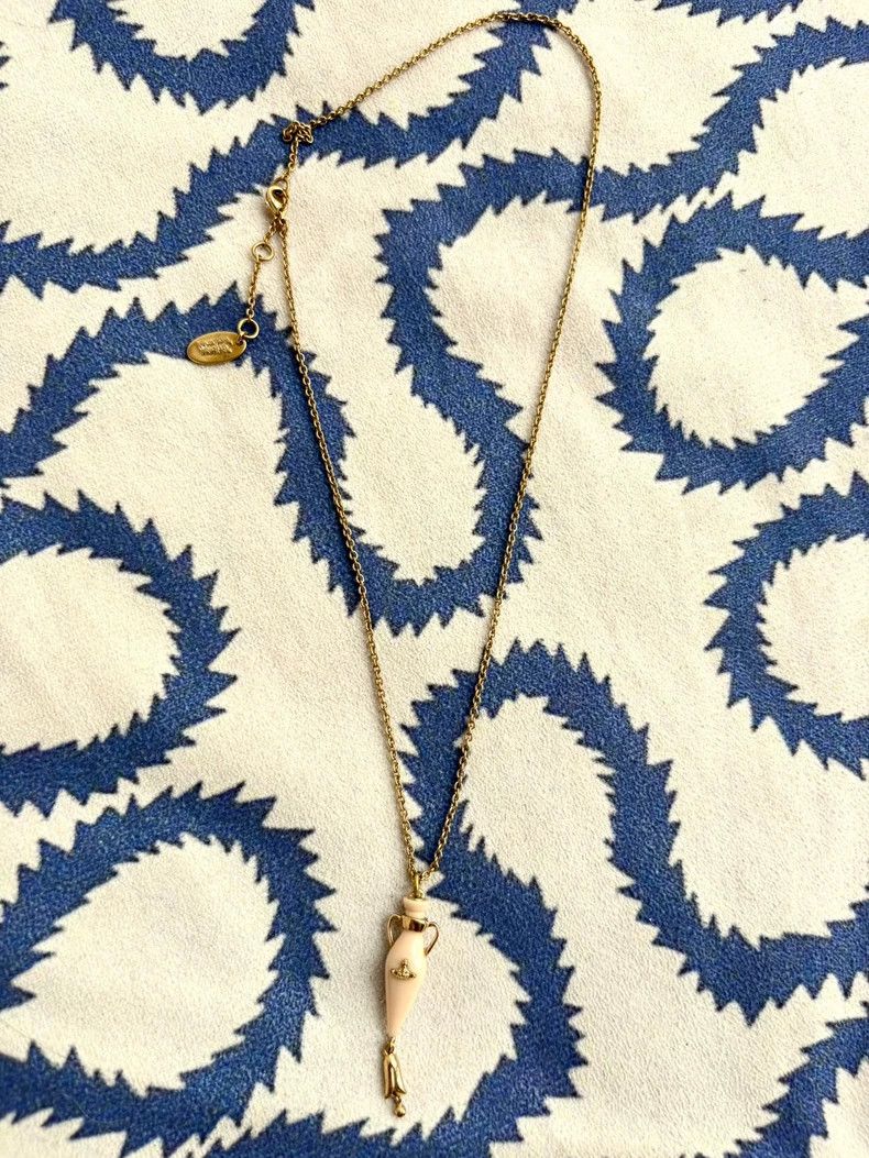 Vivienne Westwood Vivienne Westwood vintage lily of the valley vase necklace - dmc Size ONE SIZE - 4 Thumbnail