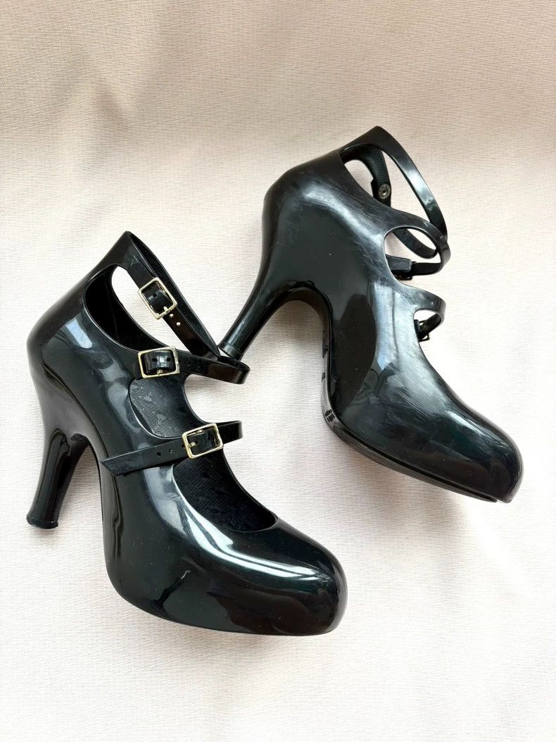 Vivienne Westwood Vivienne Westwood Melissa Mary Jane Heels - dmc Size US 7 / EU 40 - 3 Thumbnail