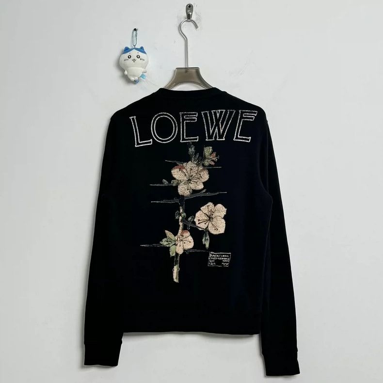 Loewe Loewe Floral Logo Sweatshirt M - dmc Size US M / EU 48-50 / 2 - 3 Thumbnail