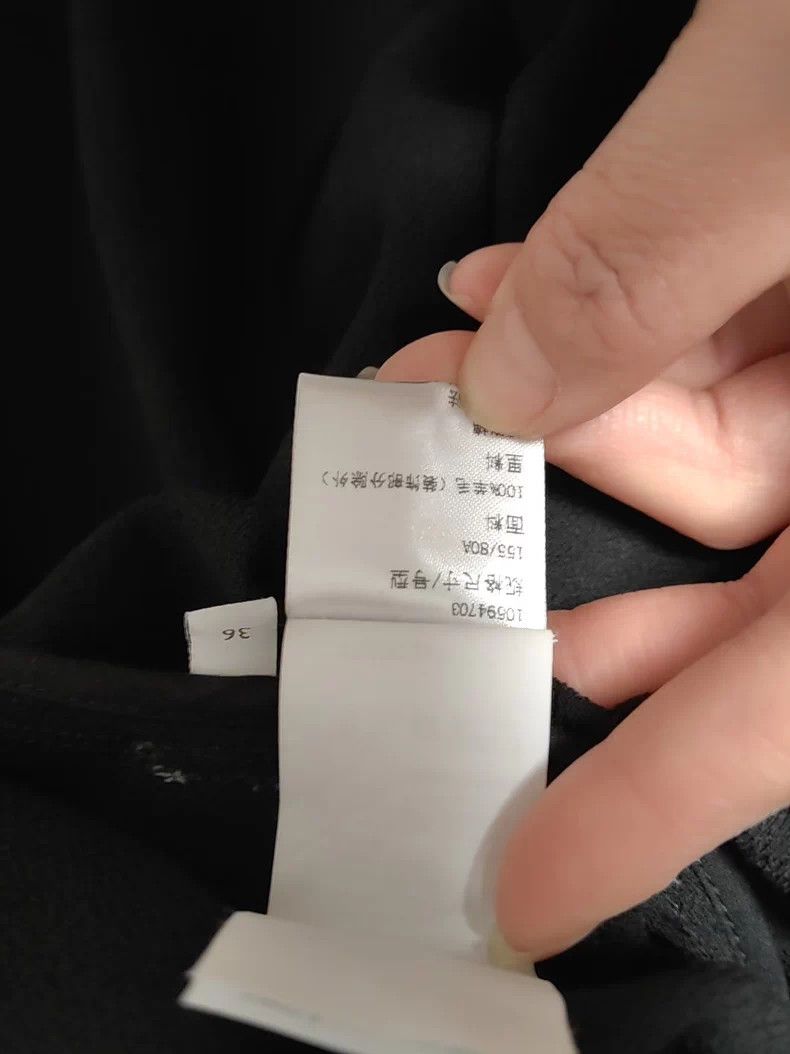 Loewe LOEWE Black Wrap Dress Size 36 - dmc Size US 36 / EU 52 - 6 Thumbnail
