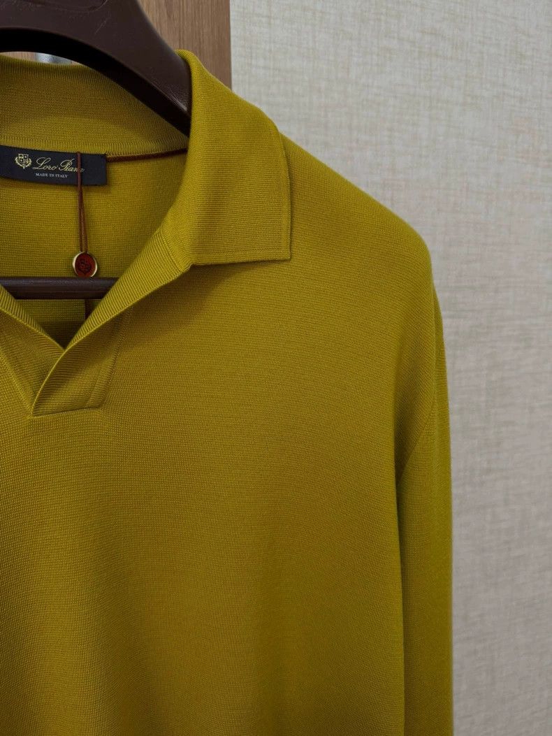 Loro Piana Loro Piana Wool Knit Polo - dmc Size US XXL / EU 58 / 5 - 5 Thumbnail