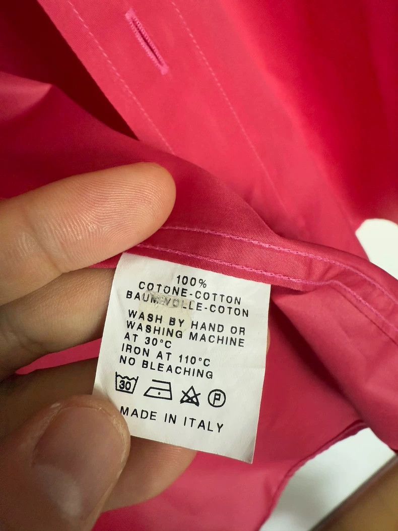 Raf Simons Raf Simons Early Red Nylon Hooded Shirt - dmc Size US L / EU 52-54 / 3 - 3 Thumbnail