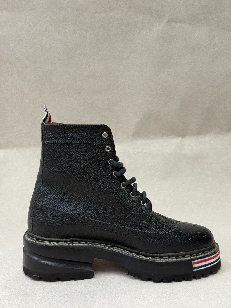 Thom Browne Thom Browne Brogue Leather Boots - dmc Size US 5 / EU 37 - 7 Thumbnail
