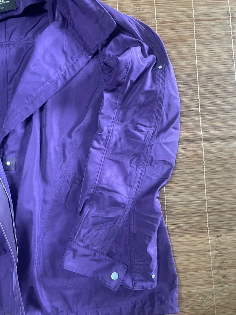 Loro Piana Loro Piana Purple Women's Trench Coat - dmc Size US L / EU 52-54 / 3 - 4 Thumbnail