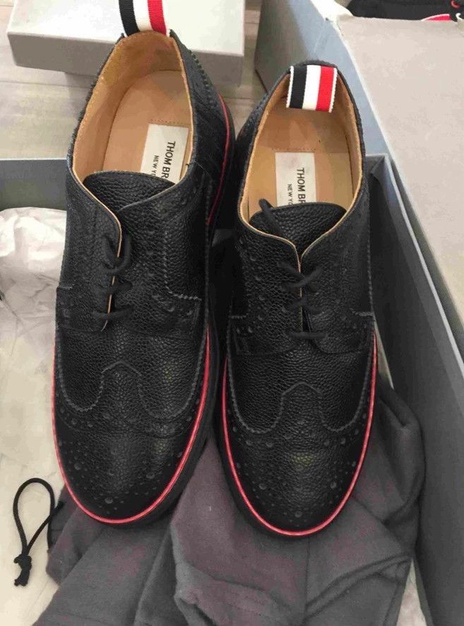 Thom Browne Thom Browne Men's Casual Leather Shoes - dmc Size US 7 / EU 40 - 9 Thumbnail