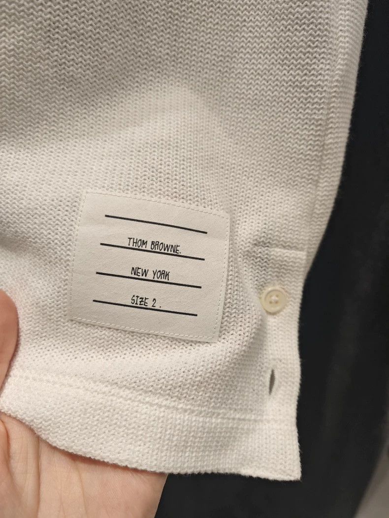 Thom Browne THOM BROWNE Classic Stripe Short Sleeve T-shirt - dmc Size US XS / EU 42 / 0 - 7 Thumbnail