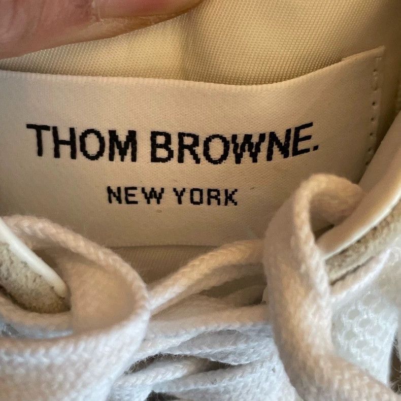 Thom Browne Thom Browne Women's Logo Lace-Up Sneakers - dmc Size US 6 / EU 39 - 5 Thumbnail