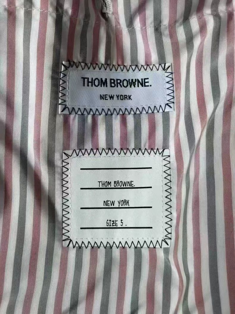 Thom Browne TB 4-Stripe Black Down Jacket - dmc Size US L / EU 52-54 / 3 - 4 Thumbnail