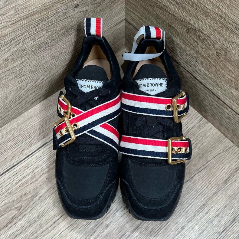 Thom Browne Thom Browne Striped Sneakers Size 36 - dmc Size US 6.5 / EU 39-40 - 3 Thumbnail