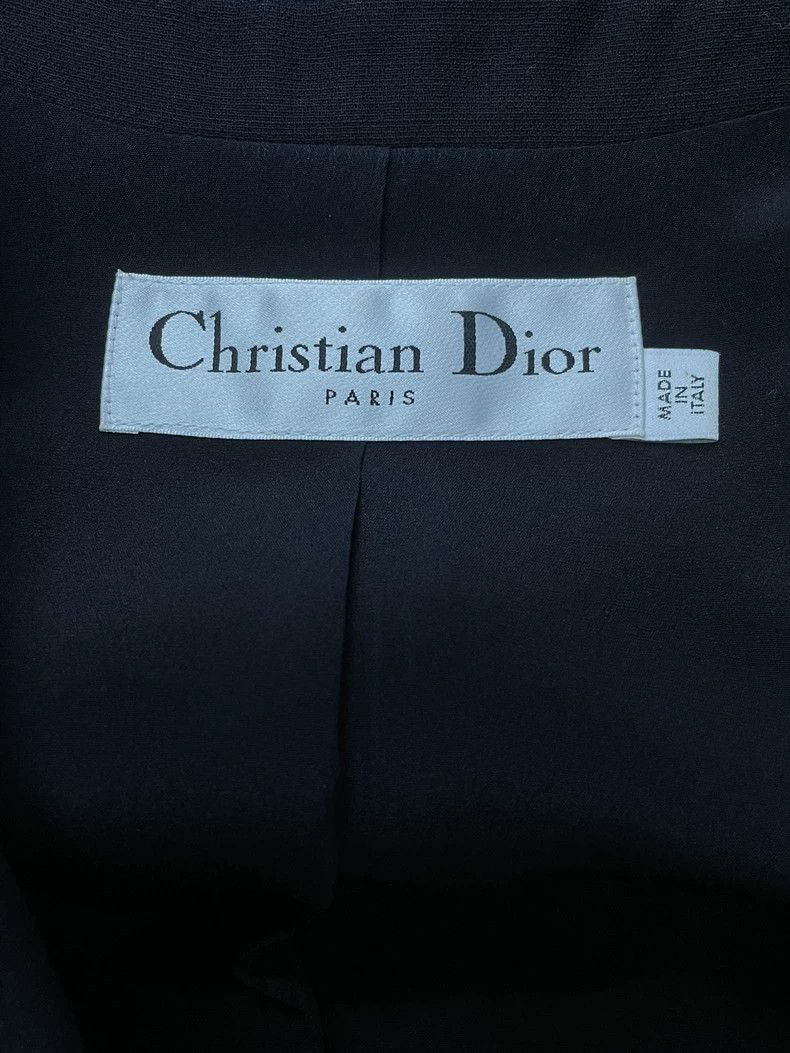Dior Dior Black Fitted Blazer Collar Vest - dmc Size US M / EU 48-50 / 2 - 3 Thumbnail