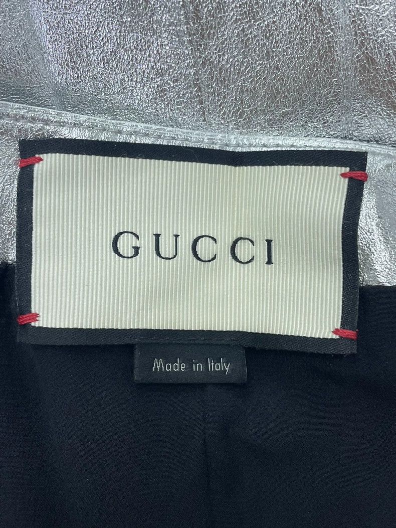 Gucci Gucci Silver Pleated Skirt - dmc Size US 31 - 3 Thumbnail