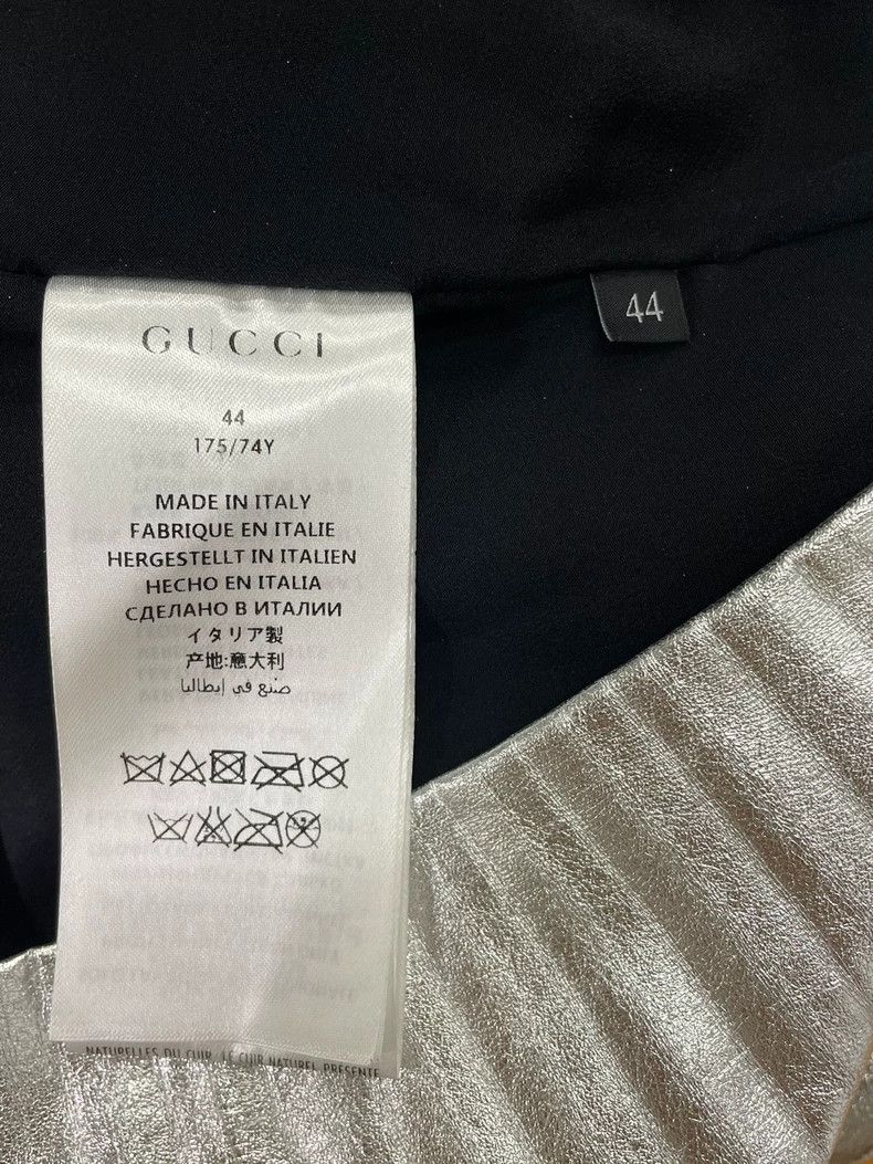 Gucci Gucci Silver Pleated Skirt - dmc Size US 31 - 4 Thumbnail