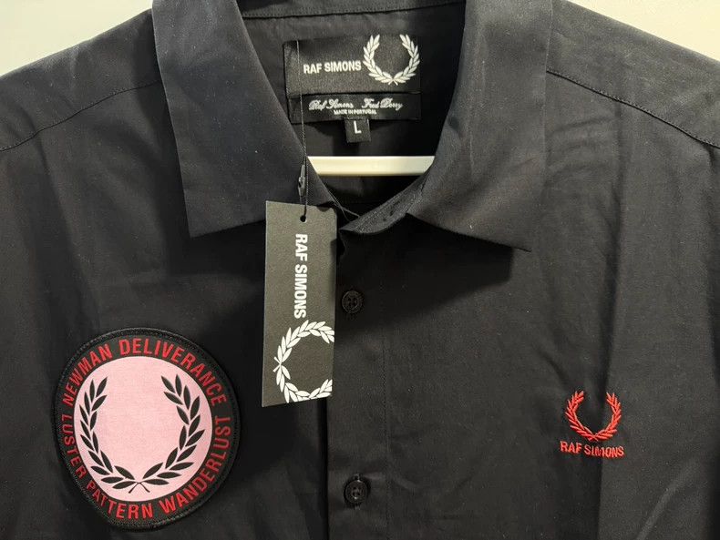 Raf Simons Raf Simons Fred Perry Oversized Shirt - dmc Size US L / EU 52-54 / 3 - 2 Thumbnail