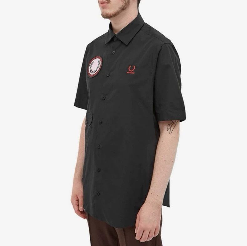 Raf Simons Raf Simons Fred Perry Oversized Shirt - dmc Size US L / EU 52-54 / 3 - 7 Thumbnail