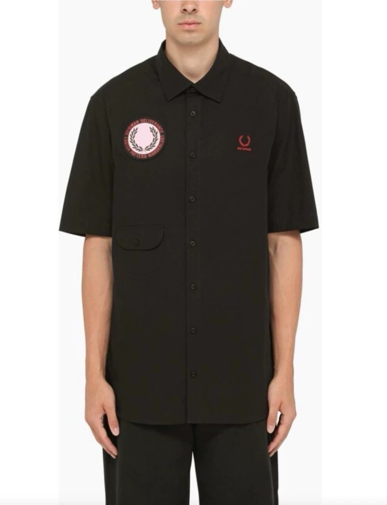 Raf Simons Raf Simons Fred Perry Oversized Shirt - dmc Size US L / EU 52-54 / 3 - 8 Thumbnail