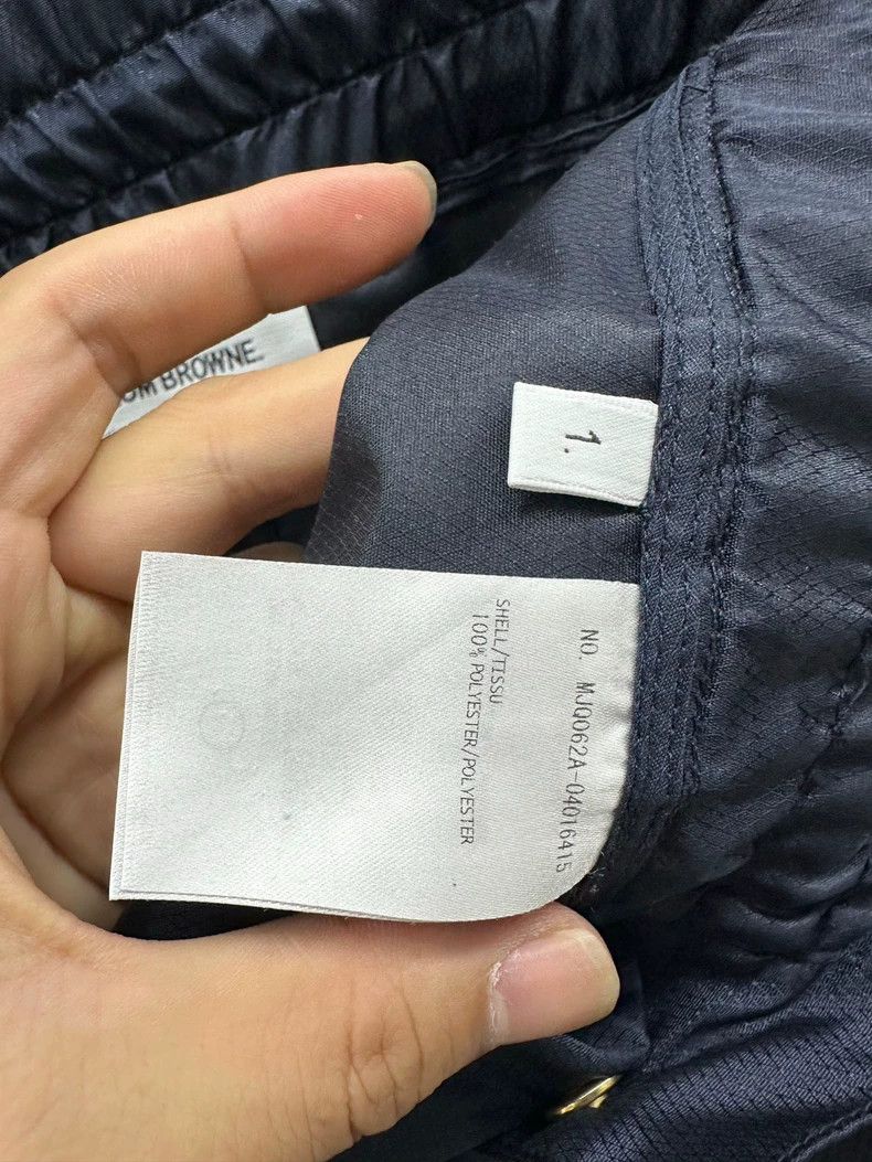 Thom Browne Thom Browne Navy Stripe Nylon Pants - dmc Size US 31 - 5 Thumbnail