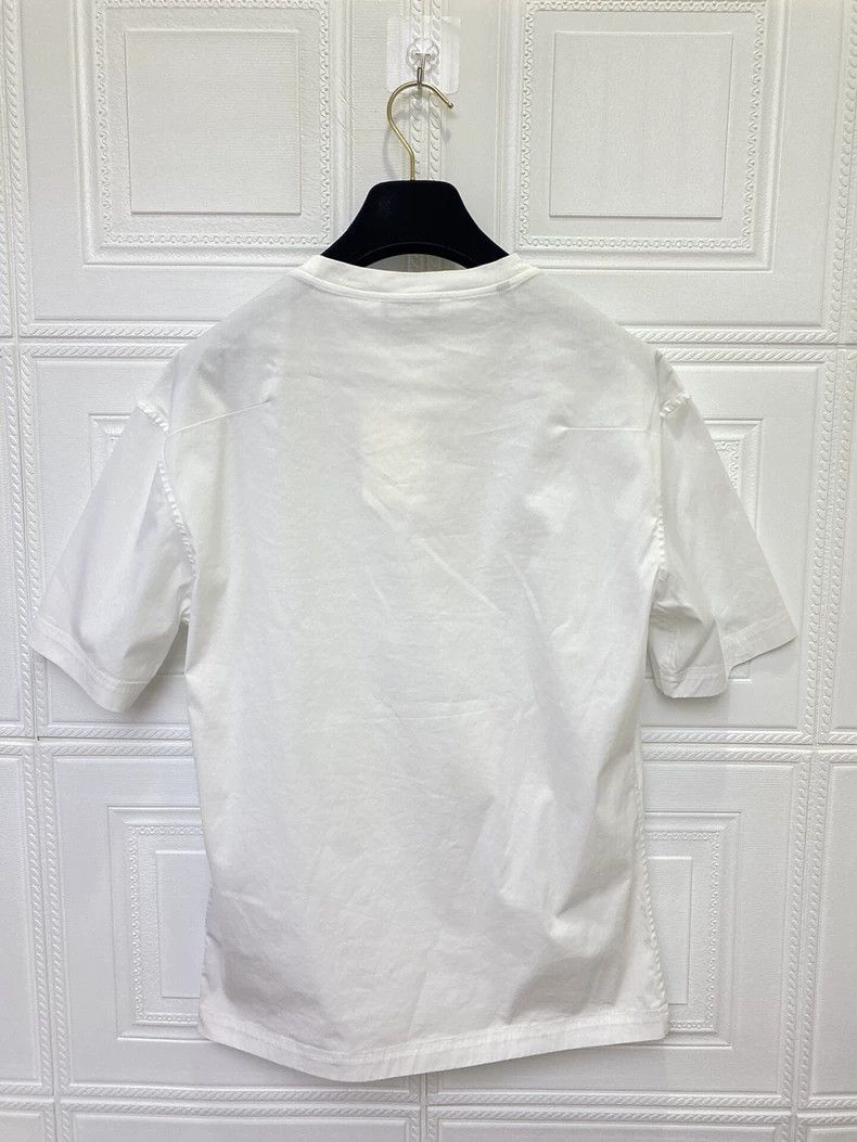 Dior Dior White Short Sleeve T-shirt - dmc Size US M / EU 48-50 / 2 - 3 Thumbnail