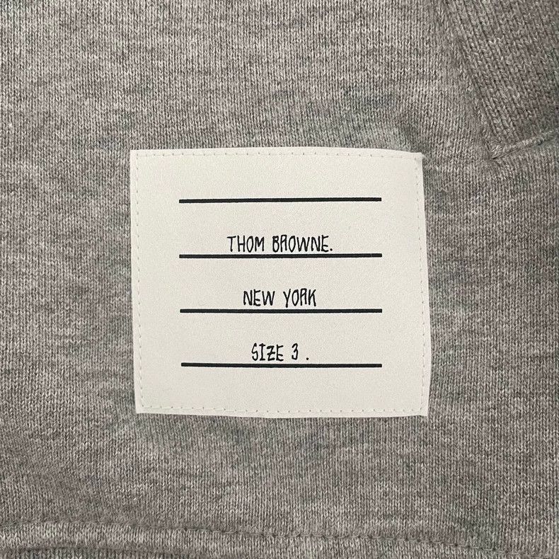 Thom Browne Thom Browne Zip-Up Hoodie - dmc Size US S / EU 44-46 / 1 - 4 Thumbnail