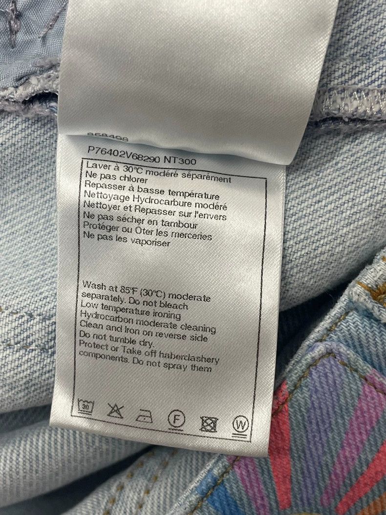 Chanel Chanel 24C Blue Gradient Denim Wide-Leg Pants - dmc Size US 34 / EU 50 - 6 Thumbnail