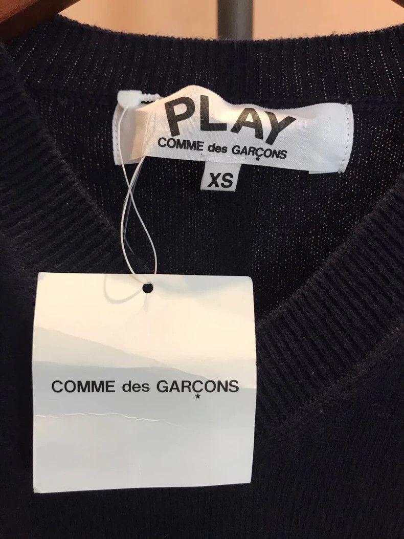 Comme des Garcons Comme des Garcons Wool Heart Logo Sweater - dmc Size US XS / EU 42 / 0 - 5 Thumbnail