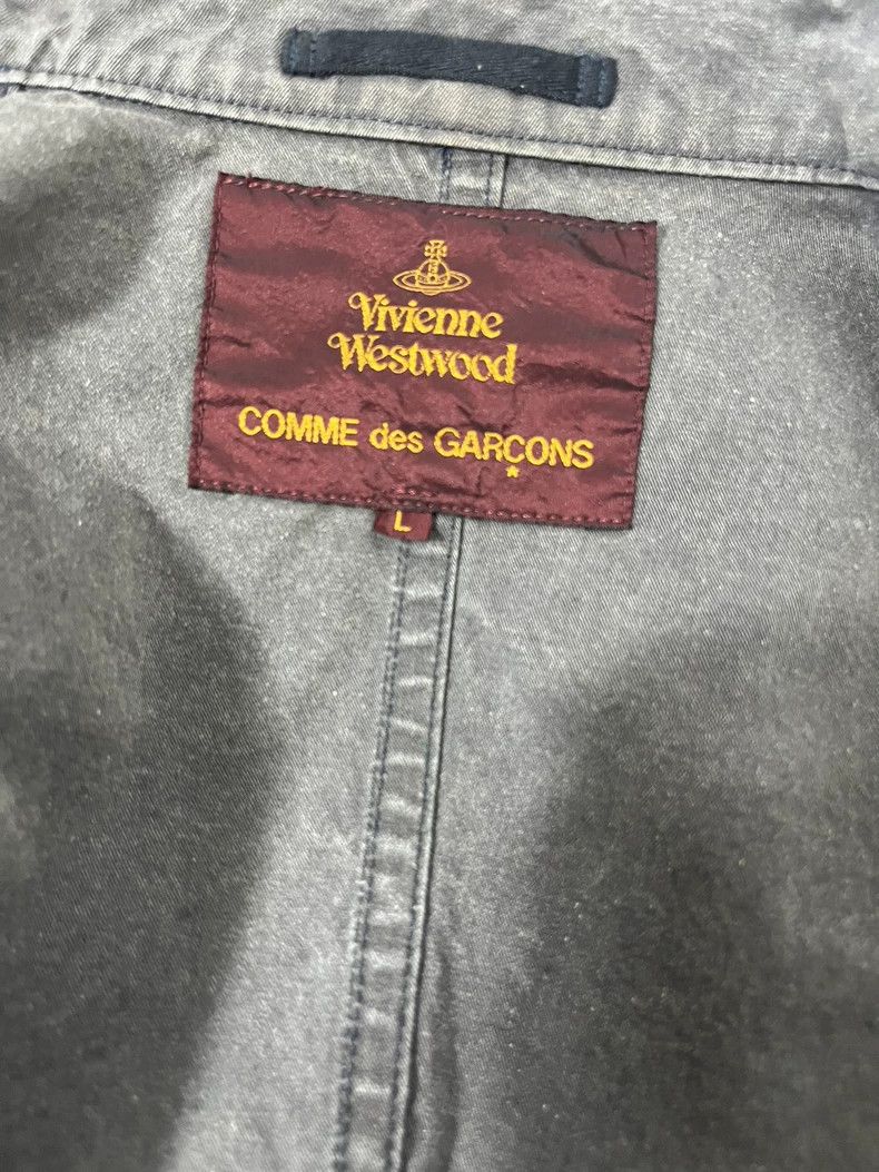 Vivienne Westwood Vivienne Westwood x CDG Denim Blazer - dmc Size US L / EU 52-54 / 3 - 4 Thumbnail