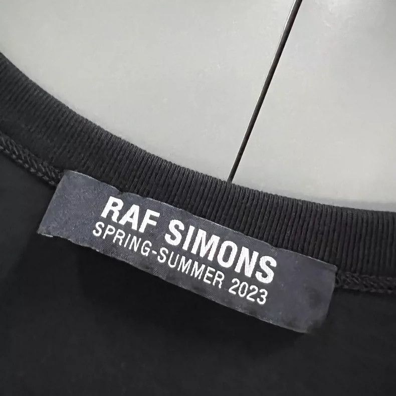 Raf Simons RAF SIMONS Black Logo Print Tank Top - dmc Size US S / EU 44-46 / 1 - 3 Thumbnail
