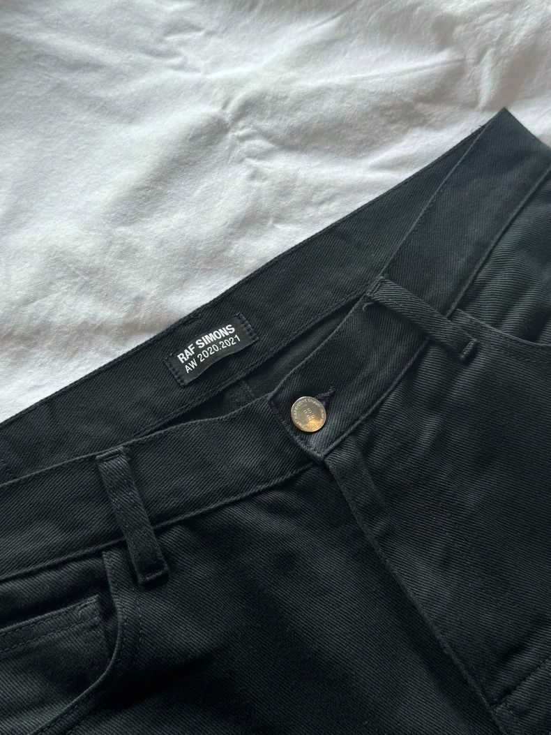 Raf Simons Raf Simons Men's Black Denim Pants AW2020 - dmc Size US 32 / EU 48 - 7 Thumbnail
