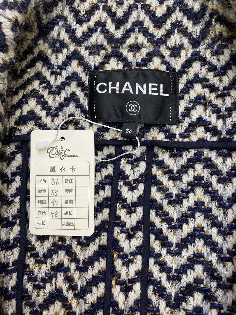 Chanel Chanel Colorblock Fringe Short Jacket - dmc Size US M / EU 48-50 / 2 - 4 Thumbnail