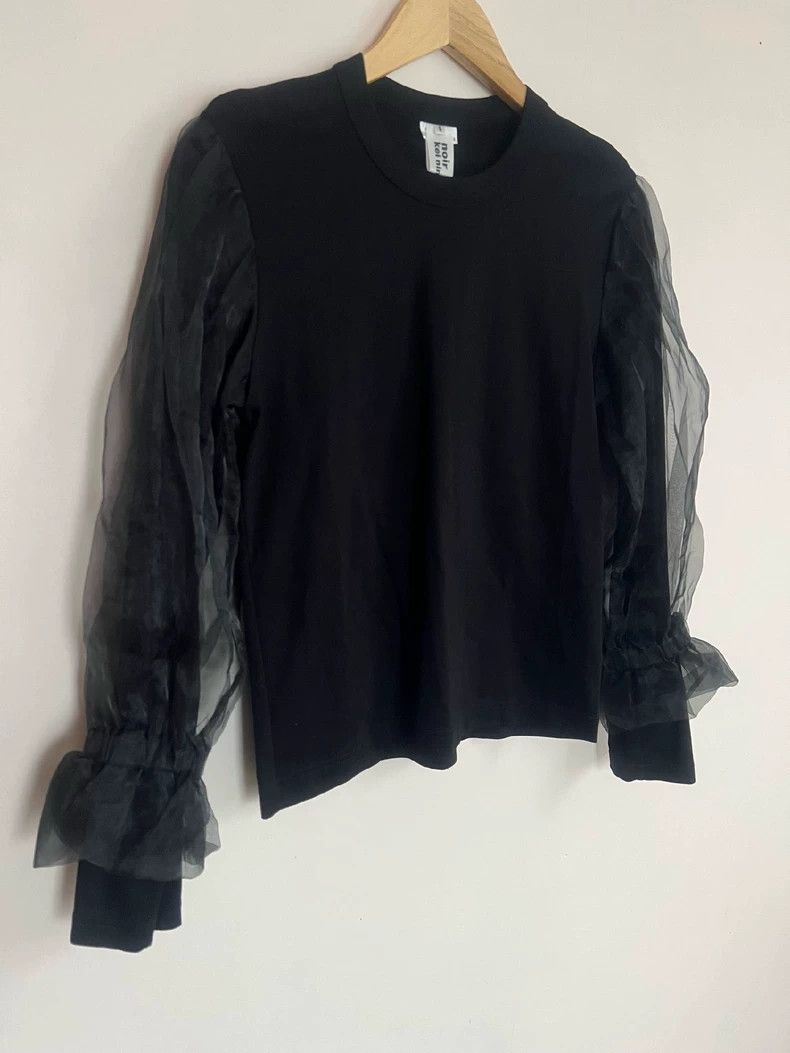 Comme des Garcons Comme des Garcons Tulle Sleeve Top - dmc Size US S / EU 44-46 / 1 - 2 Thumbnail