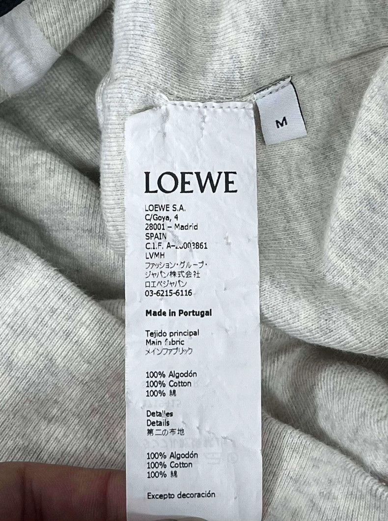 Loewe Loewe Gray Embroidered Logo Sweatshirt - dmc Size US M / EU 48-50 / 2 - 4 Thumbnail