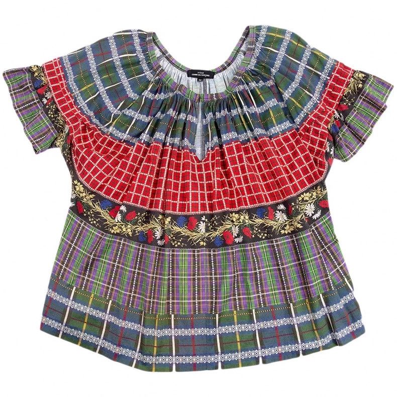 Comme des Garcons COMME des GARCONS Ethnic Style Print Blouse - dmc Size US M / EU 48-50 / 2 - 2 Thumbnail