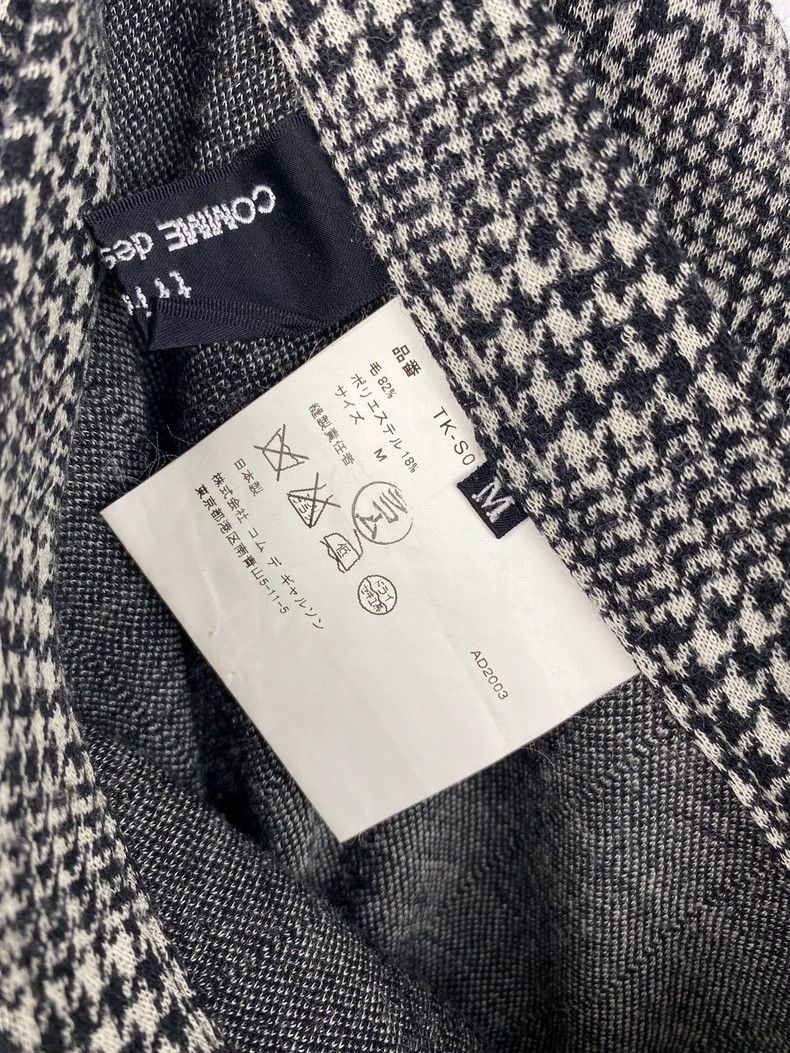 Comme des Garcons COMME des GARCONS Houndstooth Wool Skirt - dmc Size US 36 / EU 52 - 9 Thumbnail