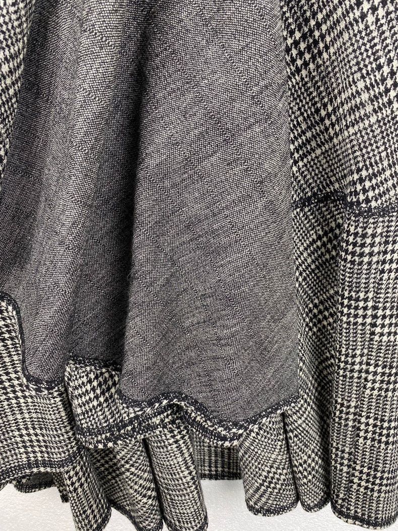 Comme des Garcons COMME des GARCONS Houndstooth Wool Skirt - dmc Size US 36 / EU 52 - 6 Thumbnail