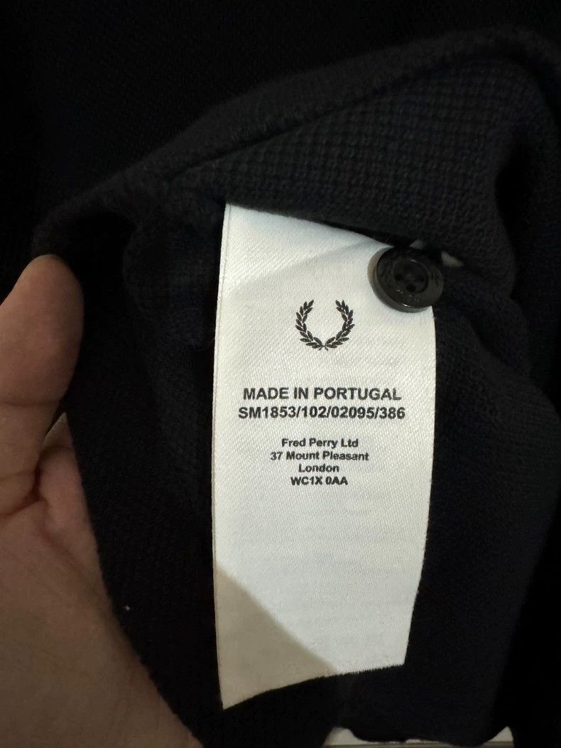 Raf Simons Fred Perry x Raf Simons Black Portrait Polo - dmc Size US S / EU 44-46 / 1 - 5 Thumbnail